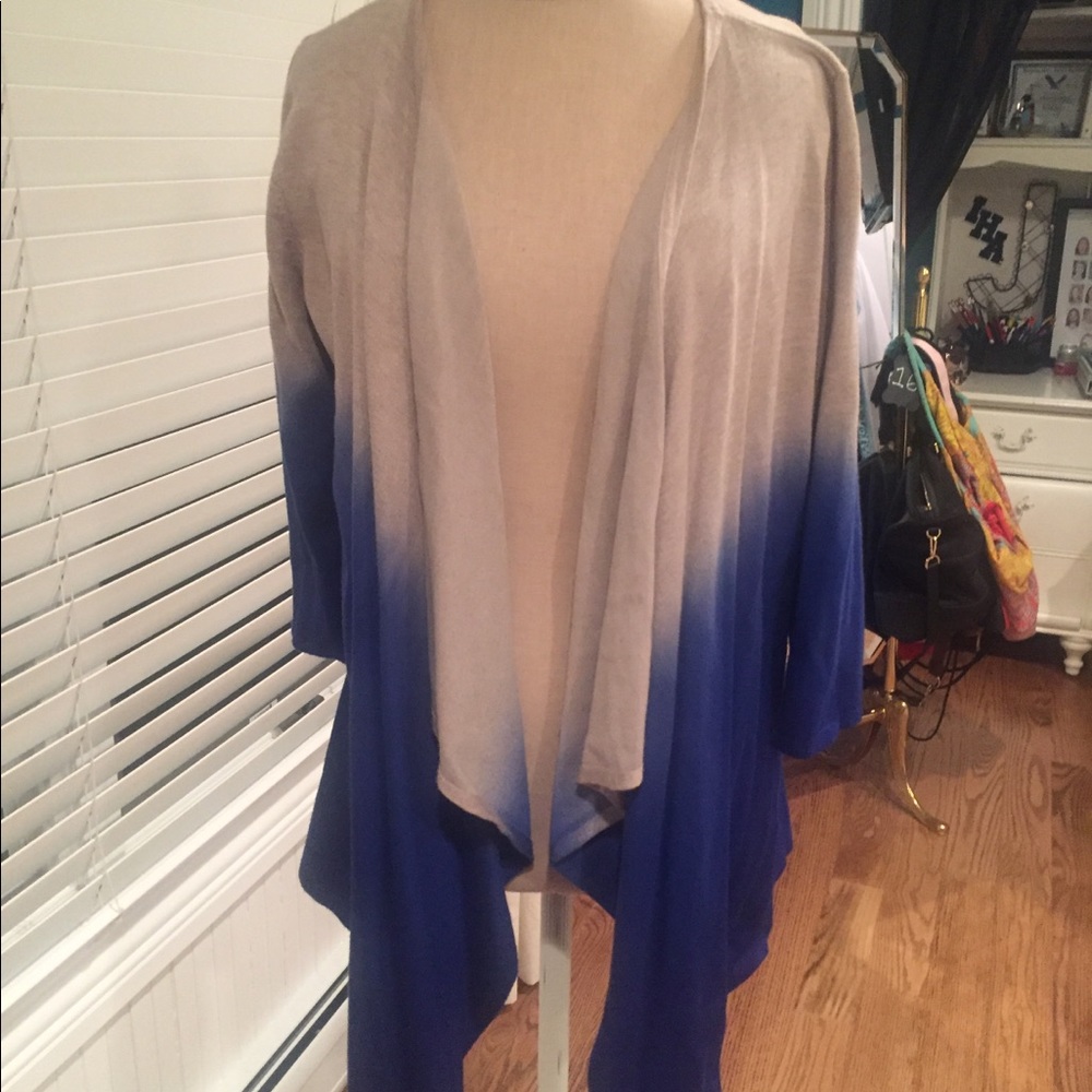 Ombré cardigan